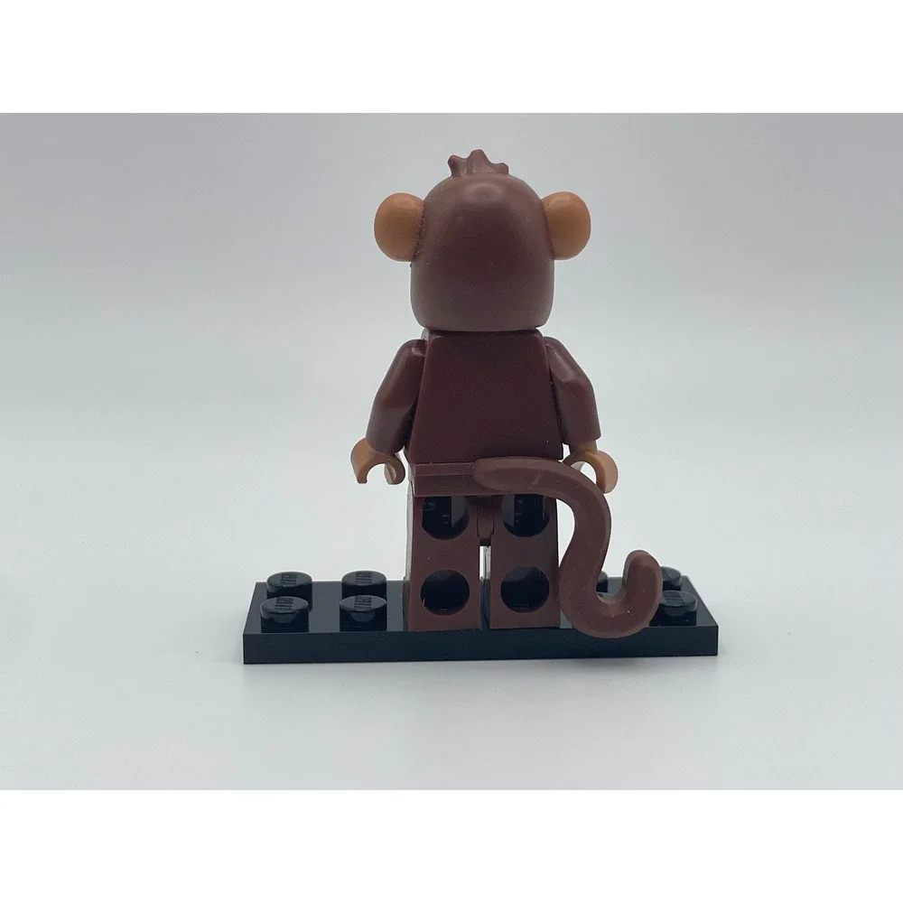LEGO Series 7 Monkey Suit Guy Minifigure 8831 CMF Brown Animal Costume Figure